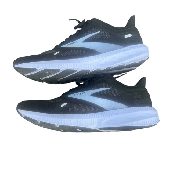 Brooks Launch 9 Women's Lightweight Cushioned Running Shoes Black & Purple 8.5 - Picture 6 of 10